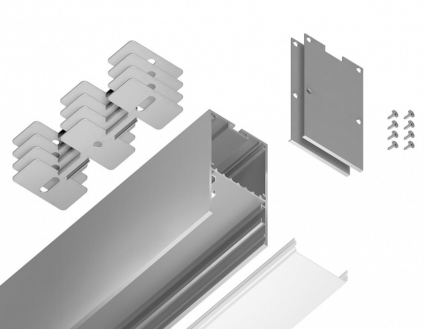 GP3000AL серебро 2000*35*67