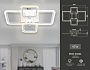 FA5309/2+2 WH белый 3000+6400K/4200K/6400+3000K 62W 560*480*120 (ПДУ ИК)