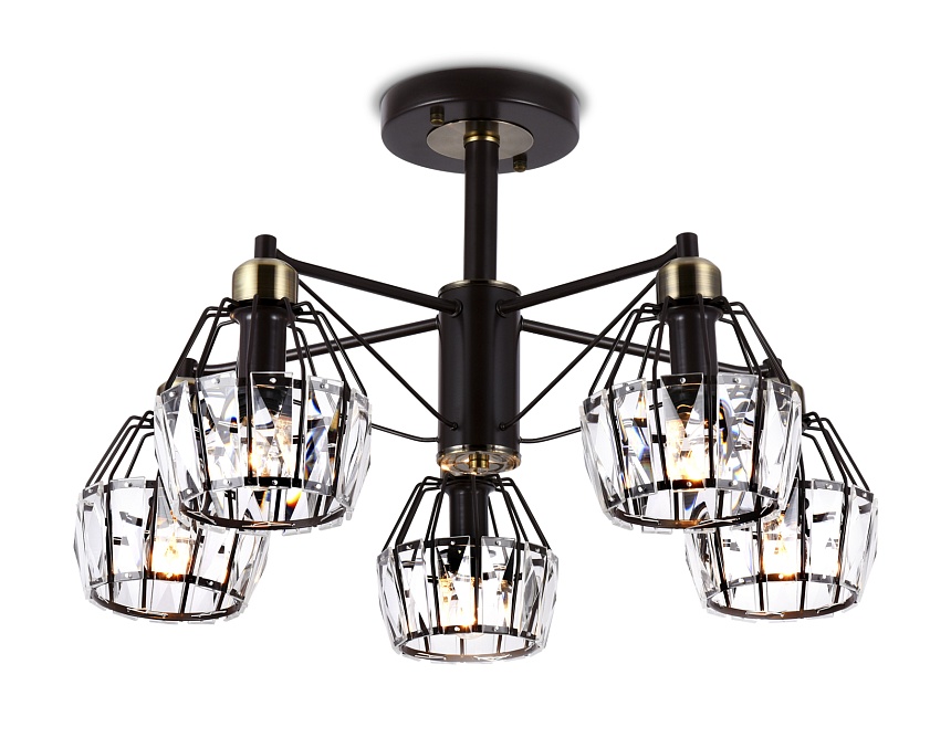 TR5870/5 DCF/SB темный кофе/бронза E14 max 40W D620*370