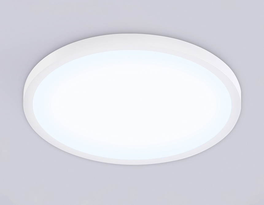 FZ1955 WH белый IP54 26W 5000K D370*15 (Без ПДУ)