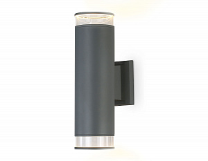 ST3820/2 GR/CL серый/прозрачный IP54 GU10/2 max 35W 310*90*160