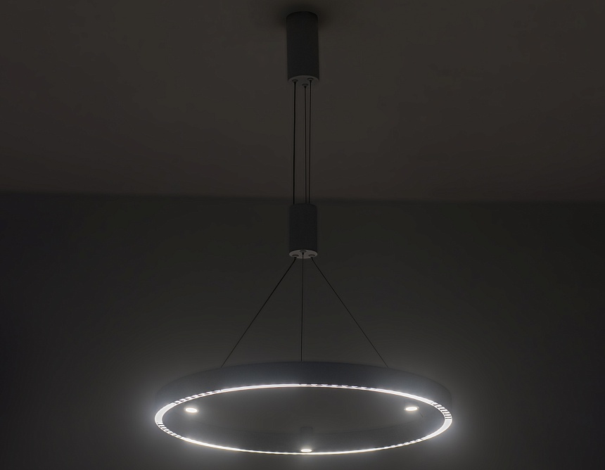 FL5844/1+3 WH белый 40W 3000K/4200K/6400K D600*1200 (без ПДУ)