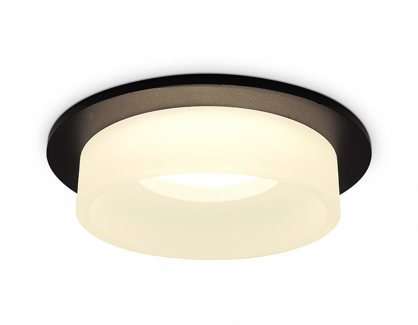 TN1312 SBK/FR черный песок/белый матовый GU5.3 D98*45