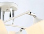 TR303088/6 WH/CH/FR белый/хром/белый матовый E27/6 max 40W 840*620*260