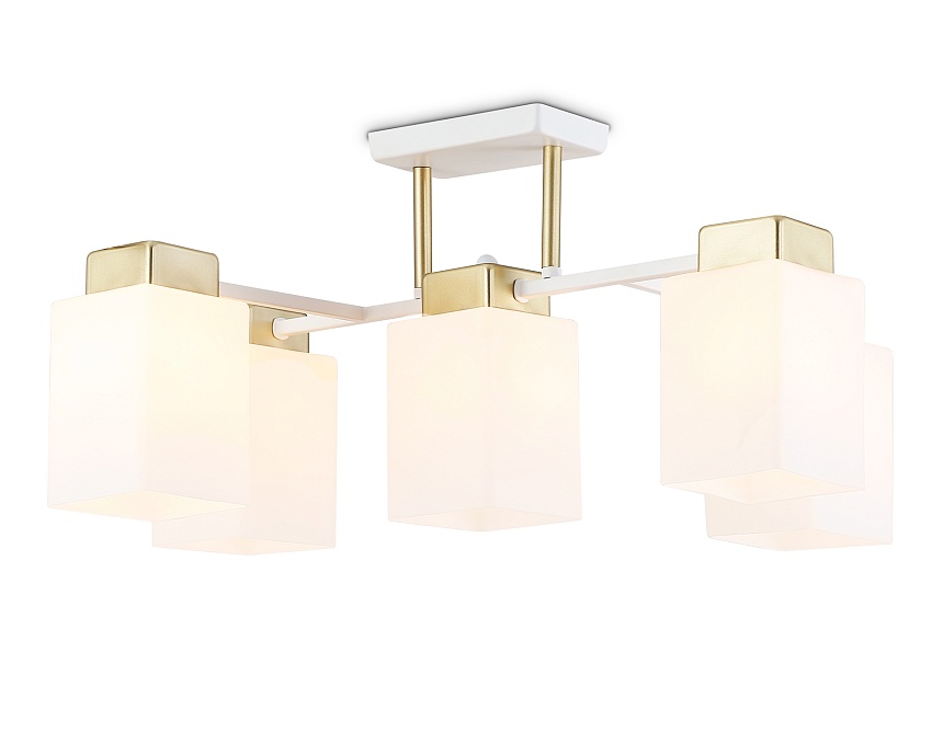 TR303047/5 WH/GD белый/золото E27/5 max 60W 540*480*270