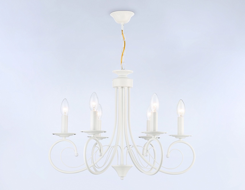 TR9611/6 WH белый E14/6 max 40W D560*650