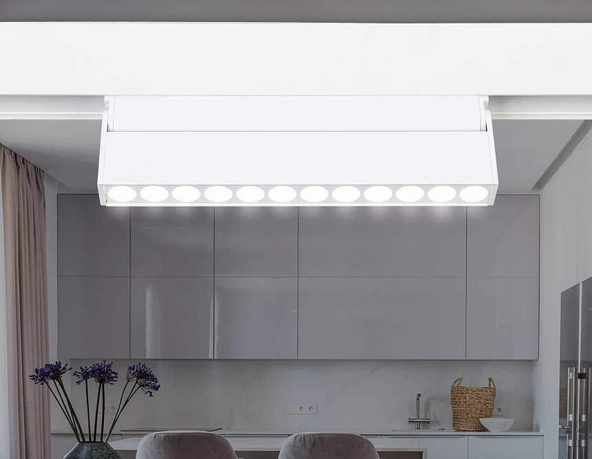 GL4044 WH белый IP20 12W 4200K 48V 24° 223*22*105