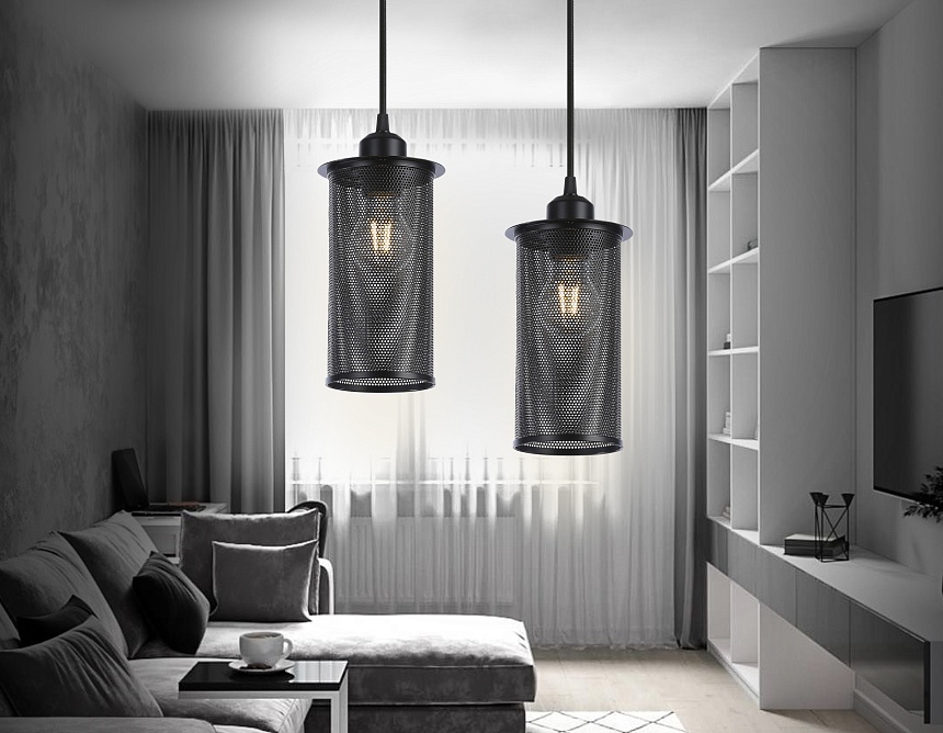 TR8162 BK черный E27 max 40W D102*1055