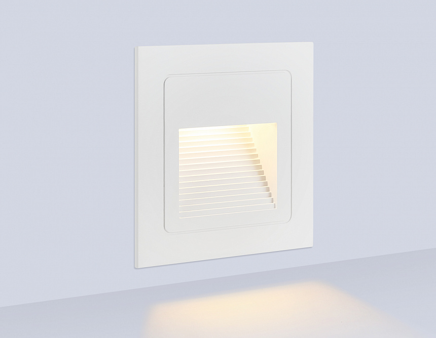 ST8211 WH белый IP65 LED 3000K 3W 84*84*46 ST8211 WH белый IP65 LED 3000K 3W 84*84*46