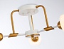 TR303321/3 WH/GD/CL/FR белый/золото/прозрачный/белый матовый E27*3 max 60W D620*210