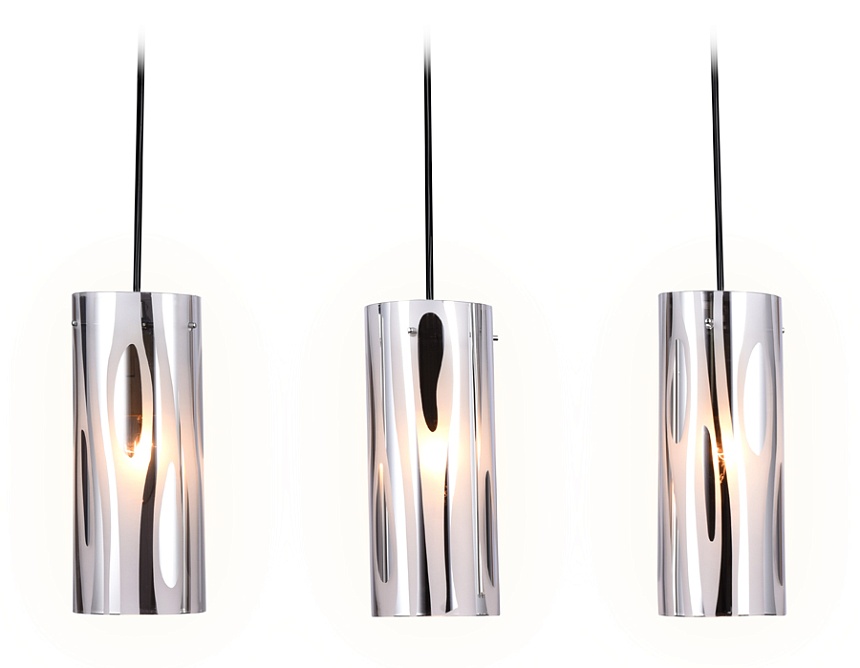 TR3590/3 CH/SM хром/дымчатый E27/3 max 40W 530*100*900