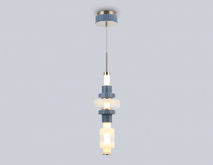 LH53121 GD/WH/GB золото/белый/серо-синий 19W 3000K D160*1880