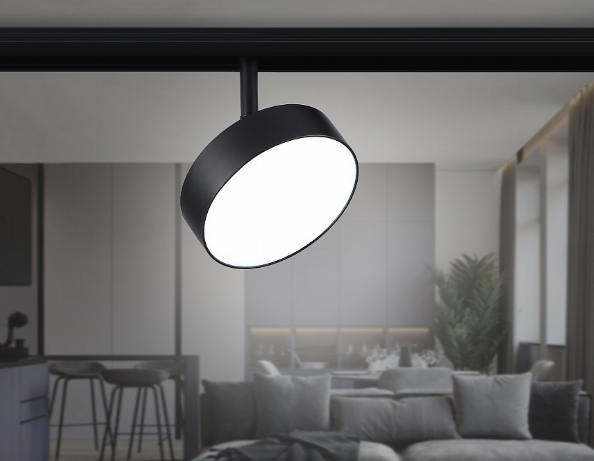 GL3855 BK черный IP20 18W 4200K 48V D115*30