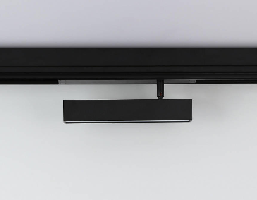 GL1322 BK черный IP20 12W 3000K-6400K 220V 120° 232*25*112 (Без ПДУ)