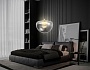 LH12001 BK/GD/SM черный/золото/дымчатый 6W 3000K D180*145