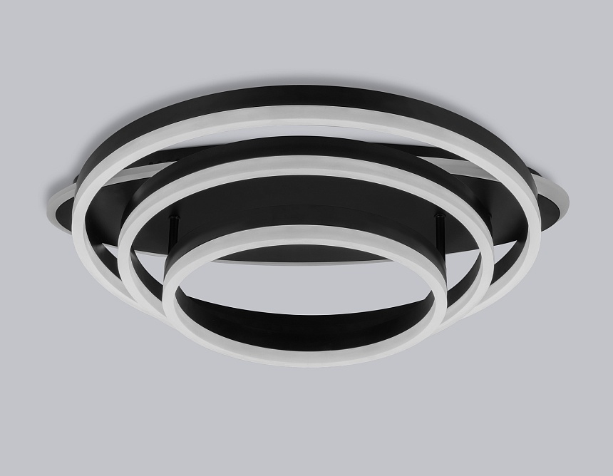 FA8524 BK черный 146W 3000K-6400K+RGB 560*500*150 (ПДУ РАДИО 2.4G)