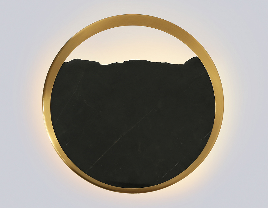 LH53613 BS/BK латунь/черный 9W 3000K D250*55