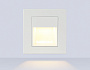TN9630 WH белый LED 3000K 1W 86*90*30