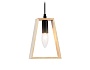 TR80497 BK/LW черный/светлое дерево E14 max 60W D150*1000
