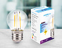203915 Filament LED G45-F 6W E27 4200K (60W)