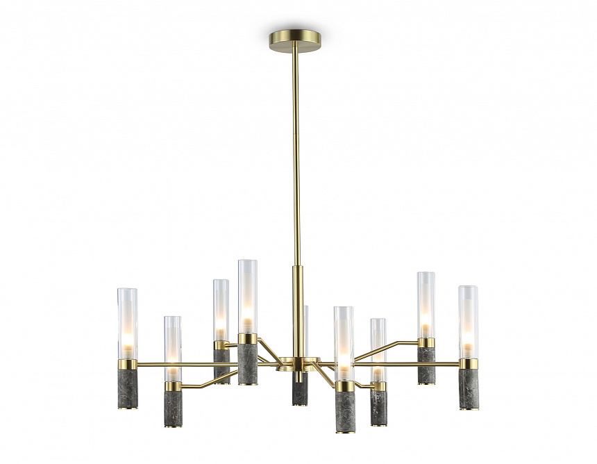 LH53355/9 GD/CL/WH золото/прозрачный/белый G9*9 max 40W D850*890