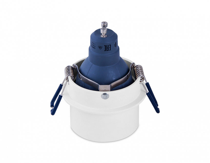 TN201 WH/GD белый/золото GU5.3 D68*55