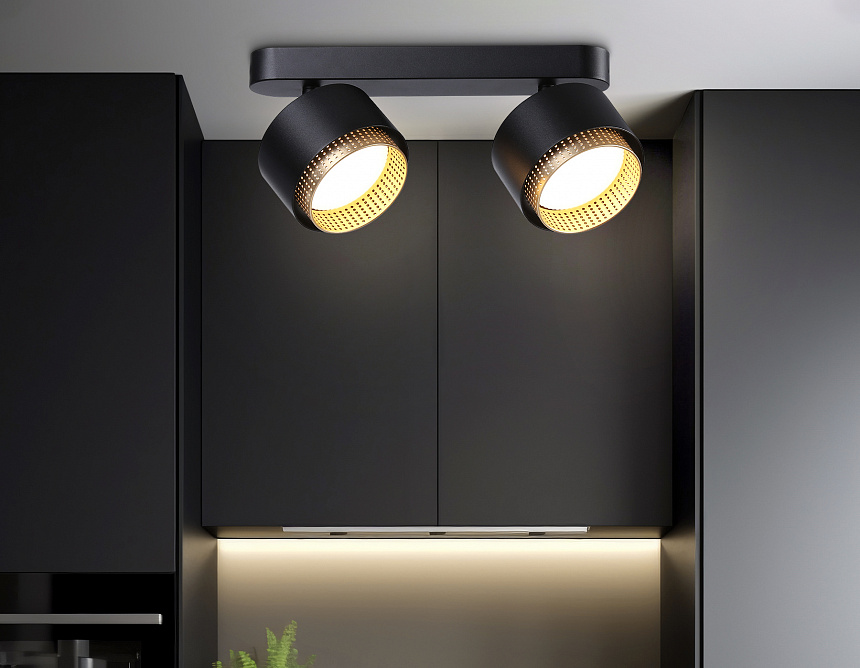 TN71288/2 BK/GD черный/золото GX53/2 max 12W 270*95*137