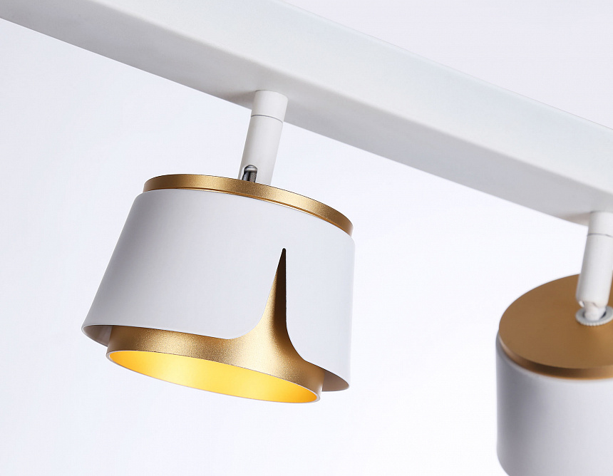 TN71235/3 WH/GD белый/золото GX53/3 380*100*147