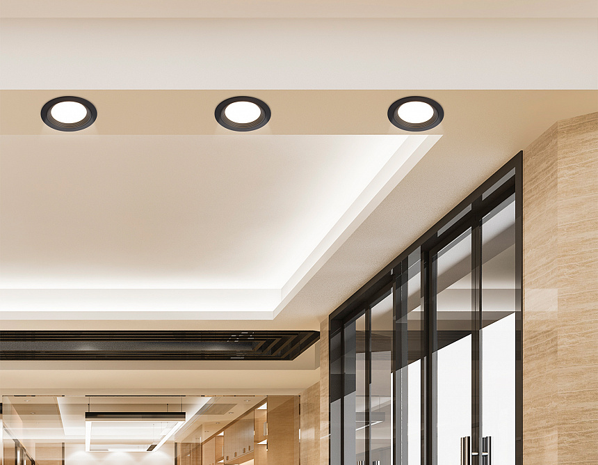 TN51802 BK черный GX53 max 15W D110*23