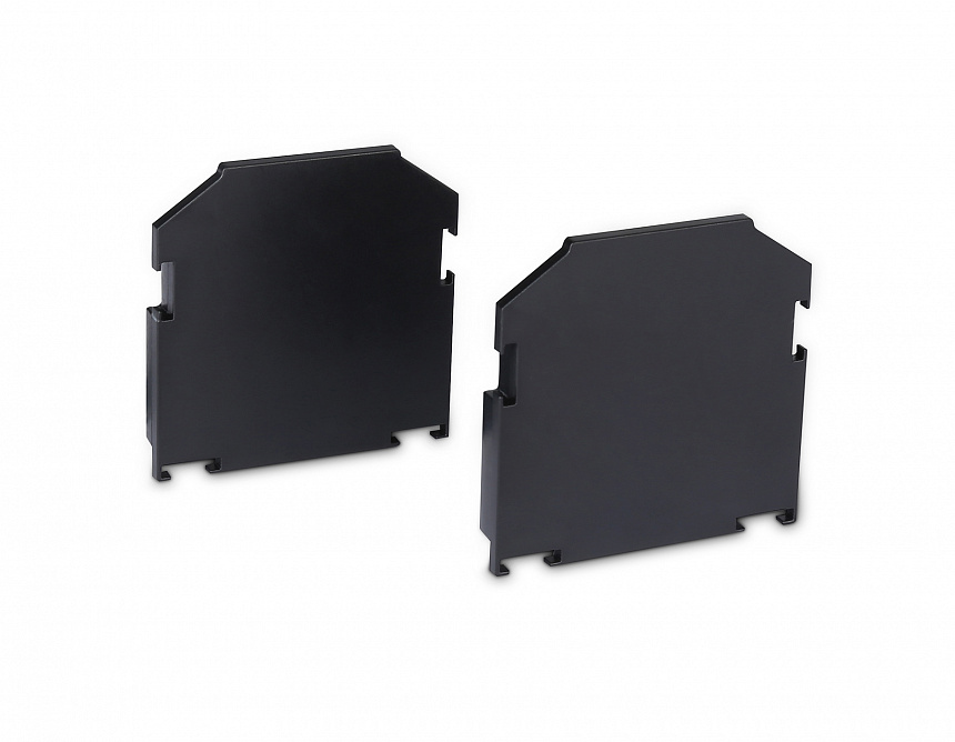 GL1064 BK черный заглушка для корпуса в натяжной потолок Magnetic 220V 61*61*9 (2шт)