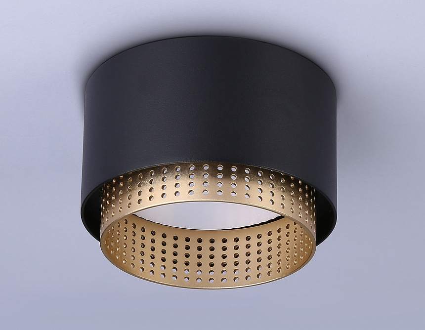 TN71275 BK/GD черный/золото GX53 max 12W D95*62