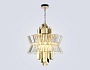 LH41017/12 BS/CL латунь/прозрачный E14*12 max 40W D560*660