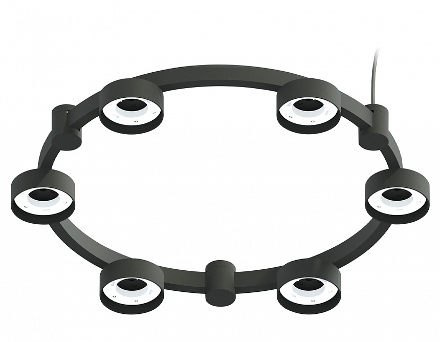 C9232/6 SBK черный песок D550*70.5mm GX53/6 C9232/6 SBK черный песок D550*70.5mm GX53/6