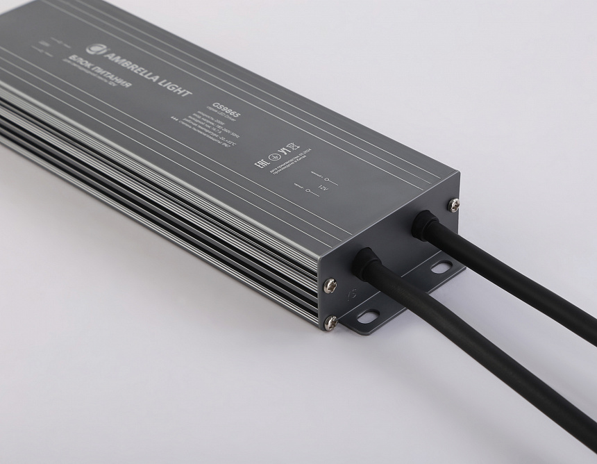 GS9865 блок питания 12V 200W 16.7A IP67 185-260V 220*65*28 GS9865 блок питания 12V 200W 16.7A IP67 185-260V 220*65*28