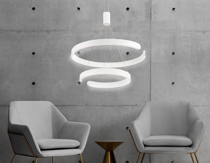 FL5884/2 WH белый 45W 3000K/4200K/6400K D600/400*1200 (без ПДУ)