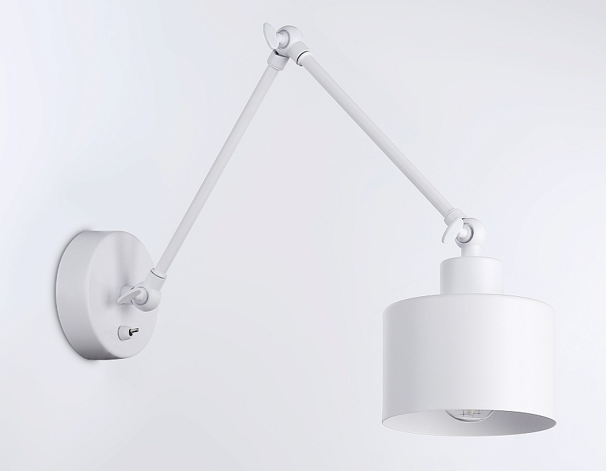 TR8146 WH белый E27 max 40W 340*120*490 TR8146 WH белый E27 max 40W 340*120*490