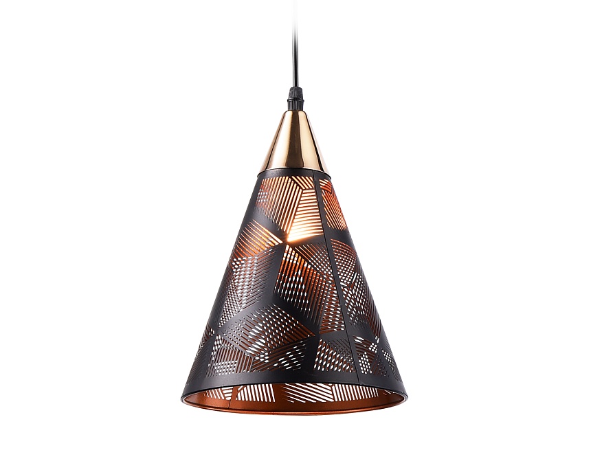 TR8431 BK/FGD черный/золото E27 max 40W D180*800