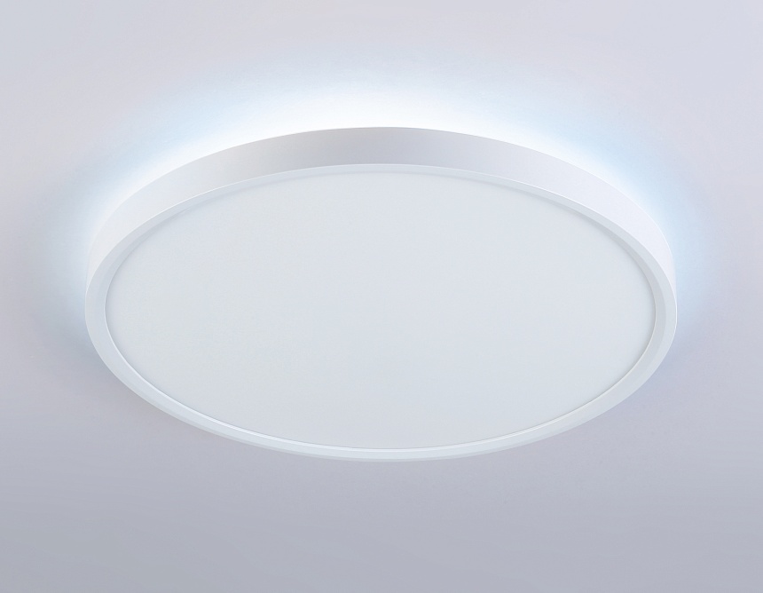 FZ3001 WH белый IP44 24W+10W 6400+6400К D300*40 (Без ПДУ)