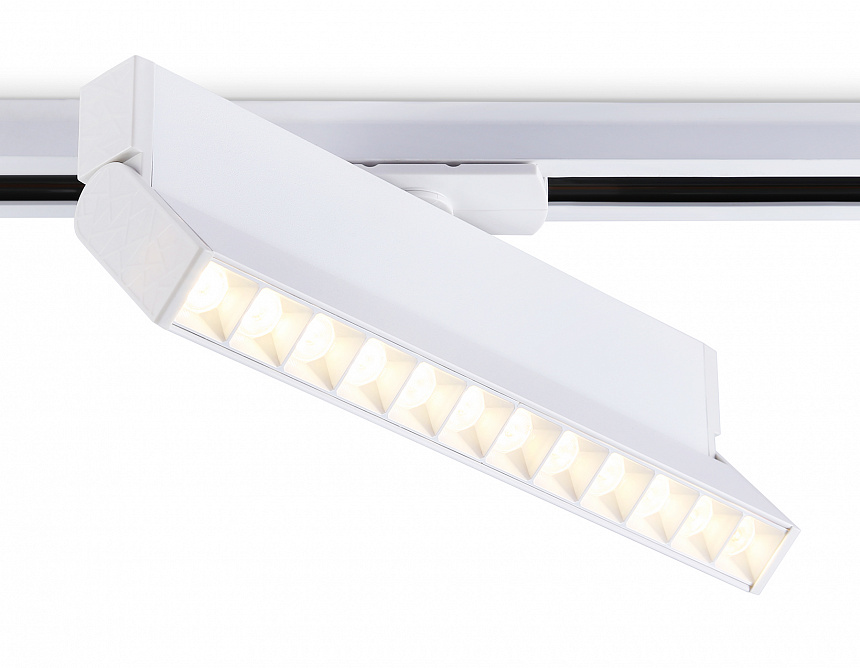 GL6815 WH белый LED 12W 3000K 24° 230*22*87