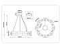 LH31030 GR/SM серый/дымчатый 72W 3000K D700*150
