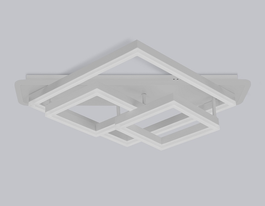 FA8531 WH белый 132W 3000K-6400K+RGB 630*570*160 (ПДУ РАДИО 2.4G)