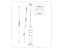 LH11021 BK/SM черный/дымчатый 17W 3000K D120*435