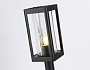 ST2411 BK/CL черный/прозрачный IP54 E27 max 40W 110*110*350