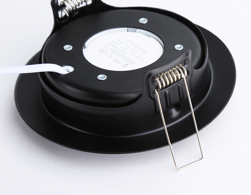 G10123 BK черный GX53 max 12W D120*48