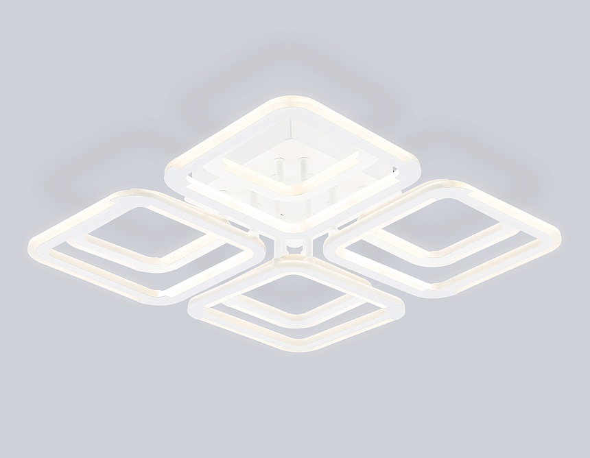 FA8948/4+4 WH белый 101W 3000-6000K 485*485*120 (ПДУ ИК)