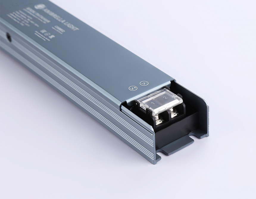 GS8812 блок питания 12V 400W 33.3A IP20 185-260V 235*35*22