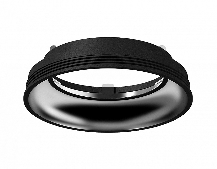 N7023 SBK/PSL черный песок/серебро полированное D70*H20mm Out1mm N7023 SBK/PSL черный песок/серебро полированное D70*H20mm Out1mm