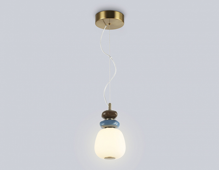 LH53161 SB/WH бронза/белый 8W 3000K D140*1400