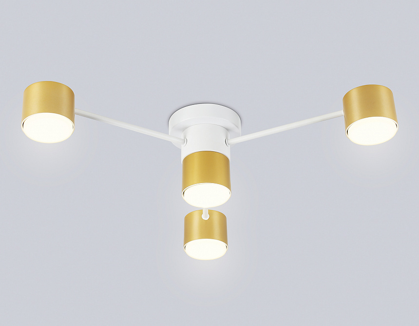 FL51720/4 WH/GD белый/золото GX53/4 max 12W 645*135 FL51720/4 WH/GD белый/золото GX53/4 max 12W 645*135