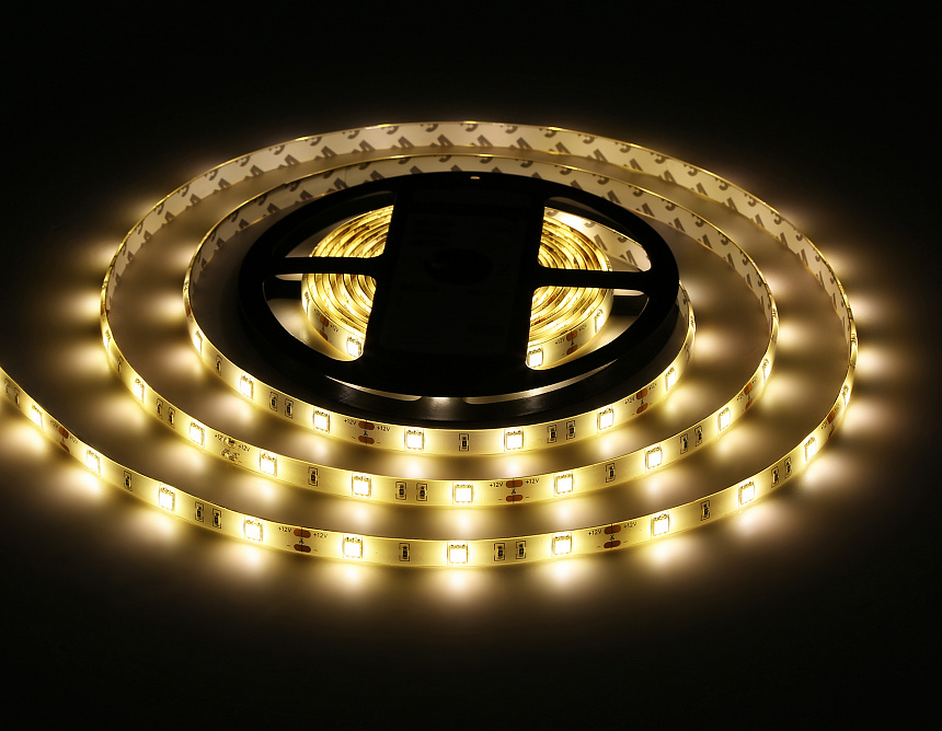 GS1901 5050 30Led/ 7.2W m/ 12V IP65 3000K/ 5000*10*2.87mm (2 конт.) GS1901 5050 30Led/ 7.2W m/ 12V IP65 3000K/ 5000*10*2.87mm (2 конт.)